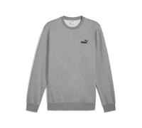 PUMA ESS Small No. 1 Logo Crew FL, Sudaderas Con tripulación Homme, Medium Gray Heather,