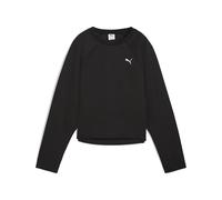 PUMA Sweat de sport 'Evostripe' noir / blanc, Taille M