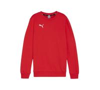 Puma Sweat-shirt teamGOAL Casuals col rond en tricot rouge/blanc Taille 140 garçon
