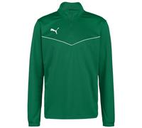 PUMA Sweat de sport 'Team Rise' vert gazon / blanc, Taille XXXL