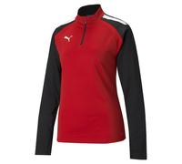 PUMA Sweat de sport 'TeamLIGA' rouge / noir / blanc, Taille XL