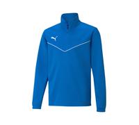 PUMA Sweat de sport 'TeamRise' bleu / blanc, Taille 164