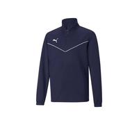 PUMA Sweat de sport 'TeamRise' bleu foncé / blanc, Taille 176