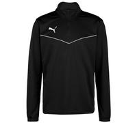 PUMA Sweat de sport 'TeamRise' noir / blanc, Taille XXL