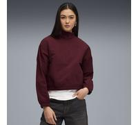 PUMA Sweat décontracté à col zippé HER, Ruby Shimmer, XL XL