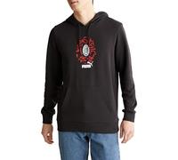 Puma Sweat Football AC Milan Hoodie Rouge Noir M