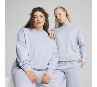 PUMA Sweat ras du cou à petit logo N° 1 Logo ESS Femme, Vêtements, Bleu, XL XL