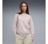 PUMA Sweat ras du cou oversize Essentials Femme, Vêtements, Rose, S S