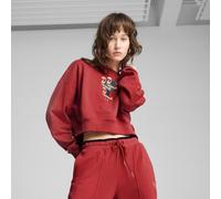 PUMA Sweat ras du cou oversize Road To Unity Femme, Vêtements, Rouge Fire, L L
