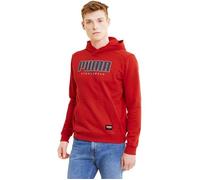 PUMA SWEAT-SHIRT 583456011 ROUGE HOODIE HOMME S