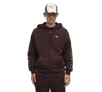 Puma Sweat-shirt à Zip Essential Elevated Tape Relaxed