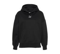 PUMA Sweat-shirt 'Classics' noir / blanc, Taille XS