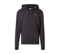 PUMA Sweat-shirt 'Essentials' noir / blanc, Taille L