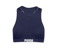 Puma Racerback Bikini Top Bleu M Femme