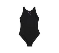 PUMA Swimsuit Raceback Maillot de Bain, Noir, M Femme