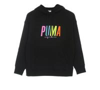Puma - Swxp Graphic Sweat à capuche - Femme - Sport - Noir - Taille: 38 FR