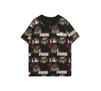 PUMA T-Shirt '90s' beige clair / jaune pastel / rouge foncé / noir, Taille 164