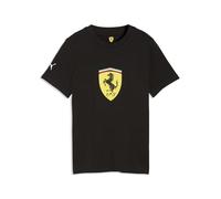 PUMA T-Shirt à écusson coloré Scuderia Ferrari HP Enfant et Adolescent 128, Black
