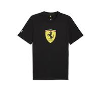 PUMA T-shirt à écusson coloré Sportswear Scuderia Ferrari Homme, Accessoires, Noir, L L
