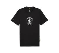 Puma Ferrari Sportswear Tonal Shield Short Sleeve T-shirt Noir L Homme
