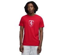 PUMA T-Shirt à écusson Ton sur Ton Sportswear Scuderia Ferrari Homme L, Rosso Corsa Red