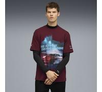 PUMA T-shirt à imprimés Car BMW M Motorsport Homme, Vêtements, Ruby Shimmer, XS XS