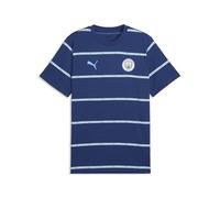Puma Manchester City Fc Culture Aop Short Sleeve T-shirt Bleu L Homme