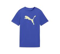 PUMA T-shirt à logo Cat Train All Day Essentials Enfant et Adolescent, Accessoires, Bleu, 15-16Y 15-16Y