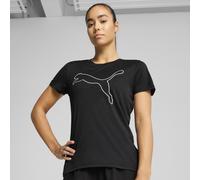 Puma T-shirt TAD ESSENTIELS à logo chiné Femme Noir M