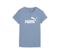PUMA T-Shirt à Logo en métal ESS Femme M, Cool Blue Metallic Silver