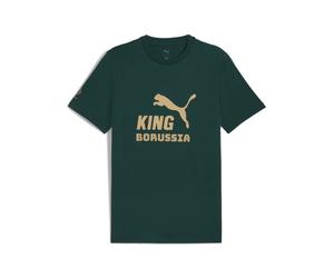 PUMA T-shirt à logo KING Borussia Mönchengladbach Homme, Accessoires, Vert, L L