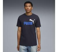 PUMA T-shirt à logo N° 1 bicolore Essentials Homme, Vêtements, Bleu, S S