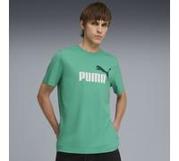 PUMA T-shirt à logo N° 1 bicolore Essentials Homme, Vêtements, Vert, L L