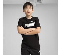 PUMA T-shirt à logo N° 1 coloré Essentials Enfant et Adolescent, Vêtements, Noir, 5-6Y 5-6Y