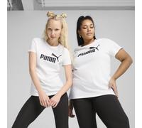 PUMA T-shirt à logo N° 1 ESS Femme, Vêtements, Blanc, S S