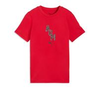 PUMA T-shirt ftblCulture AC Milan Enfant et Adolescent, Accessoires, Rouge, 7-8Y 7-8Y