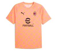 Puma Ac Milan 25/26 Pre Match Short Sleeve T-shirt Orange XL Homme