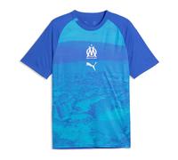 Puma Maillot d'échauffement Olympique de Marseille 2025/26 Bleu M Homme