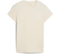 Puma T-shirt manches courtes Ess Script Beige Taille L Femme