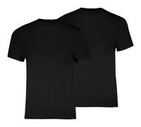 PUMA Lot de 2 t-shirts à col rond Homme, Vêtements, Noir, S S