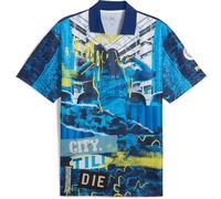 Puma T-shirt à Manches Courtes Mancester City Fc Football Energy+ Retro