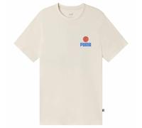 PUMA T-Shirt à Manches Courtes pour Homme Chilli Powder Blanc - Marque EAN : 4067981608331 - Taille L