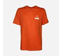 PUMA T-Shirt à Manches Courtes pour Homme Chilli Powder Orange