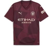 Puma Maillot Third Manchester City 2024/25 Réplique Homme Bordeaux XL