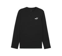 PUMA T-Shirt à Manches Longues et Logo N° 1 Essentiels Homme M, Black