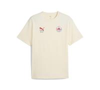 PUMA T-shirt à motif KIDSUPER x FC Rouge BULL SALZBURG Homme, Sport, Frosted Ivory/Rouge, L L