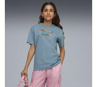 PUMA T-shirt à motif léopard Enfant et Adolescent, Vêtements, Bleu, 15-16Y 15-16Y