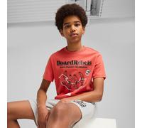 Puma T-Shirt À Motif Mid 90s Enfant Et Adolescent, Vêtements, Rouge Fire, 9-10y