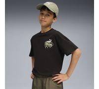 PUMA T-shirt à motif MID90s II Enfant et Adolescent, Vêtements, Noir, 13-14Y 13-14Y