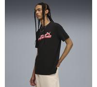 PUMA T-shirt à motif Play Different Homme, Vêtements, Noir, XS XS